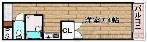 リバリティーHIMURO2号館の物件間取画像